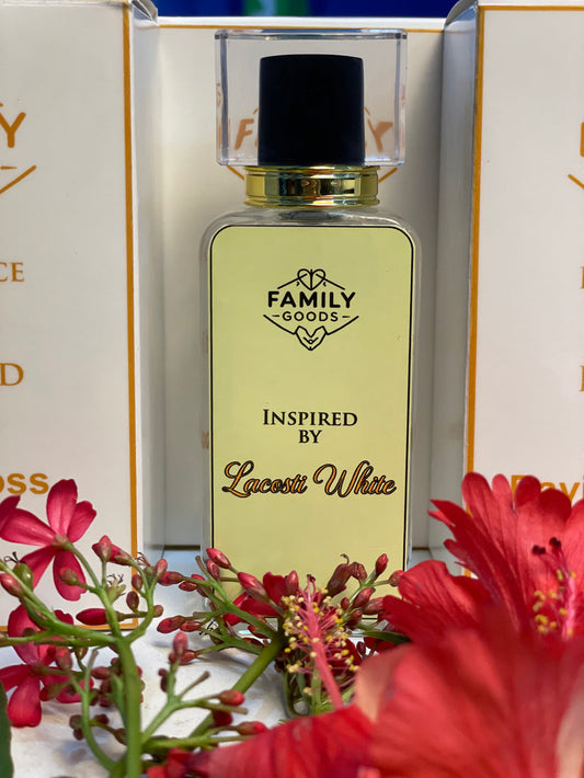 Inspired Men' Perfume Lacoste White by Family Goods